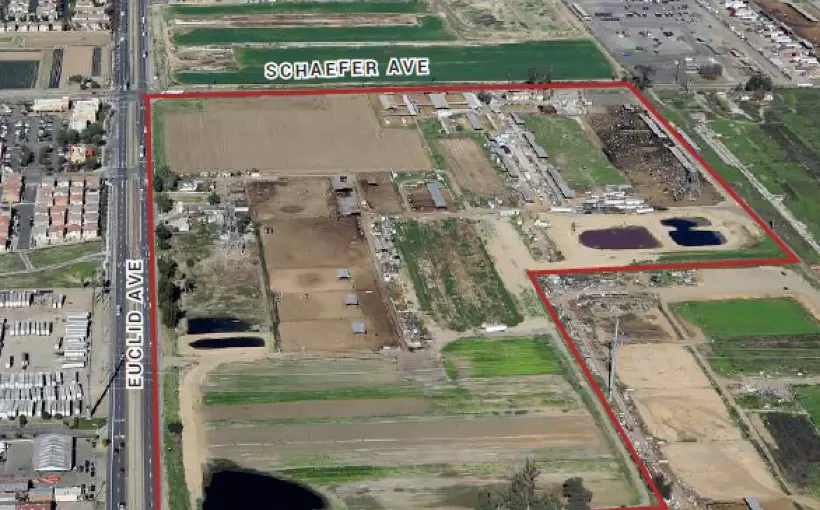 CA Slatt Ontario IOS Land Aerial View