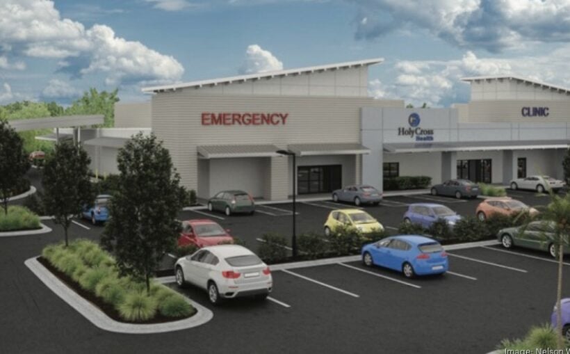 Holy Cross Health breaks ground on emergency services center in Deerfield Beach
