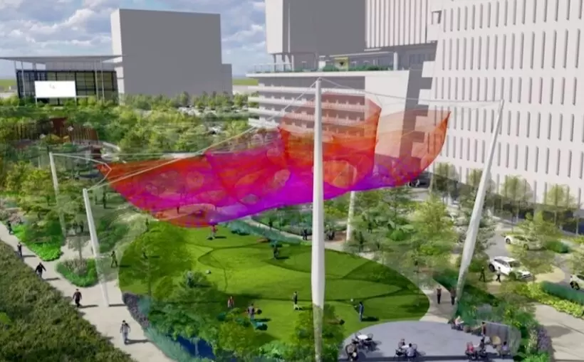 Hall Park's Kaleidoscopte debuts in Frisco