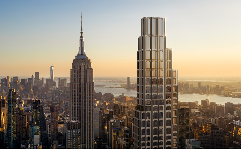 NY 520 Fifth Avenue rendering Binyan Studios