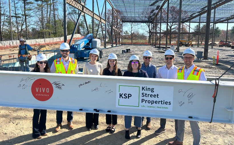 BOS 75 Jackson Road Devens MA topping out