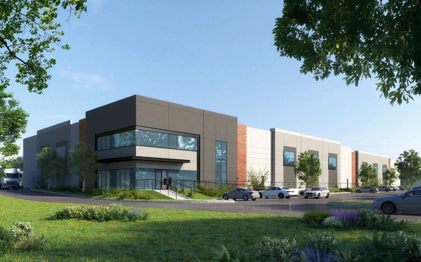 CA Escondido Logistics Center rendering