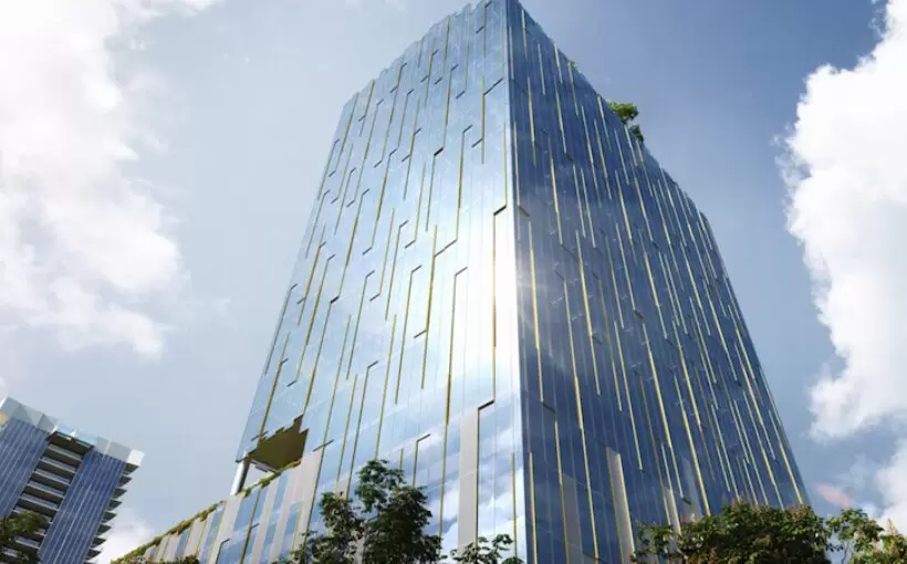 Harwood building 23-story tower