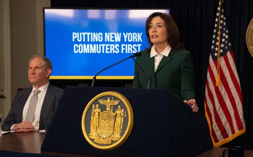 NY Janno Lieber and Gov. Hochul congestion pricing November 2024