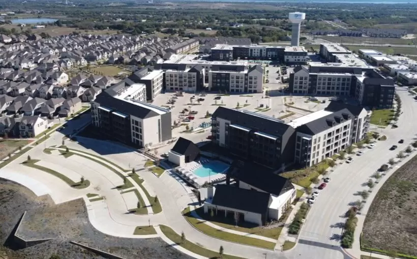 $500M Sachse mixed-use project nearly complete