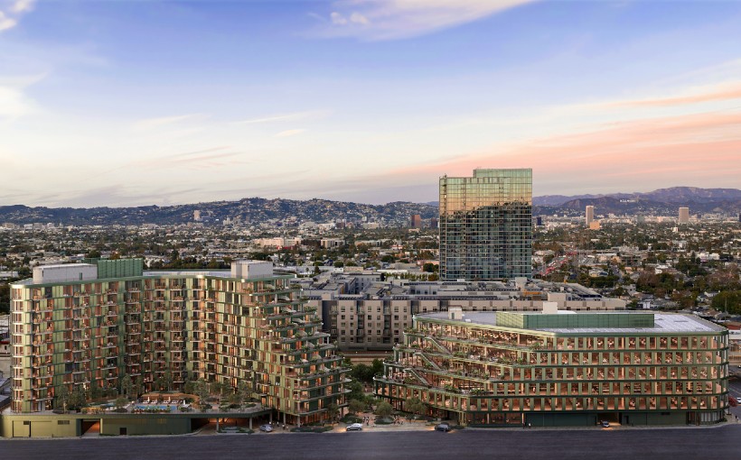 CA Habitat aerial Los Angeles Lendlease