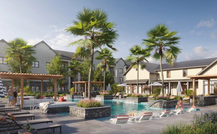 Crosset Fidelis working on Willis apartment project