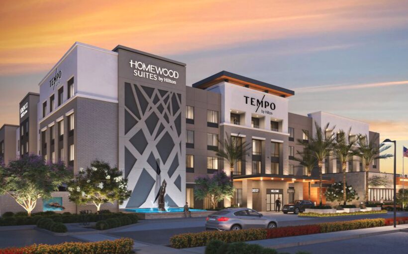 Dual branded Hilton hotels going in at Power and 202