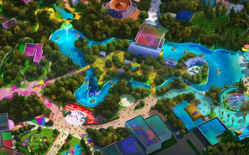 construction underway on Universal Kids resort