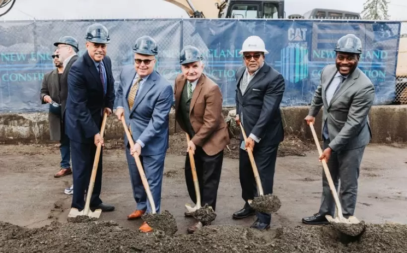 BOS Dexter Street Commons groundbreaking Pawtucket RI