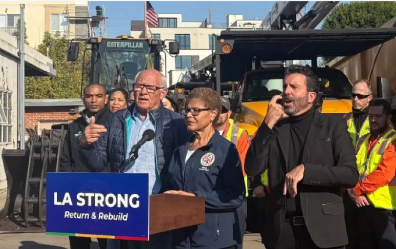 CA Steven Soboroff Mayor Karen Bass January 20258