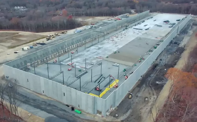 NY Golden Triangle Logistics Center construction Wallkill NY