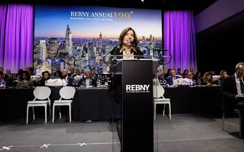 NY Governor Hochul at 129th REBNY Annual
