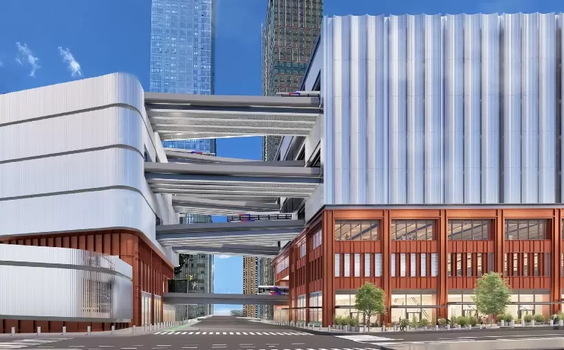 NY Port Authority bus terminal rendering