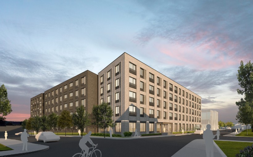 BOS Brockton South TOD rendering