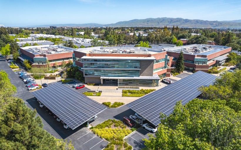 CA Orchard Trimble solar array San Jose Grosvenor