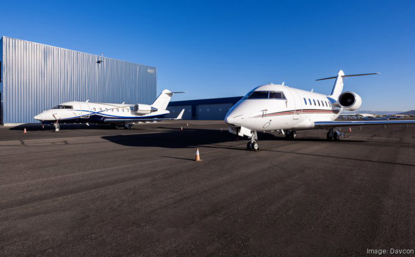 Davcon Aviation building Phase II of at Mesa airfield