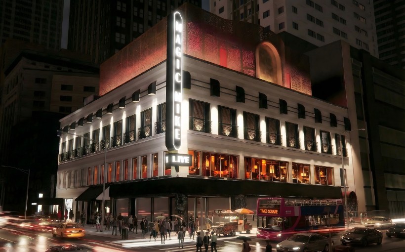 NY Magic Mike Live NY Venue Exterior Rendering courtesy Magic Mike Live
