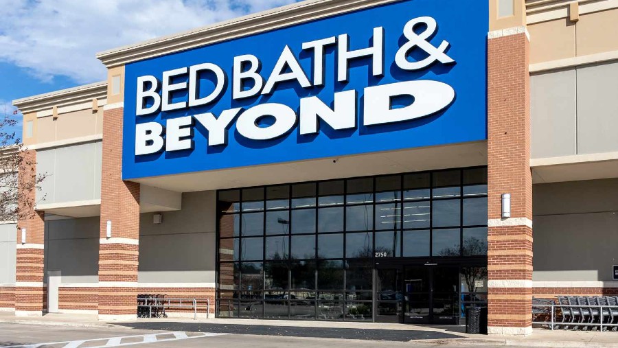 CA Bed Bath & Beyond storefront