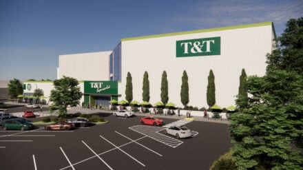 CA TT Supermarket NewPark Mall exterior rendering scaled