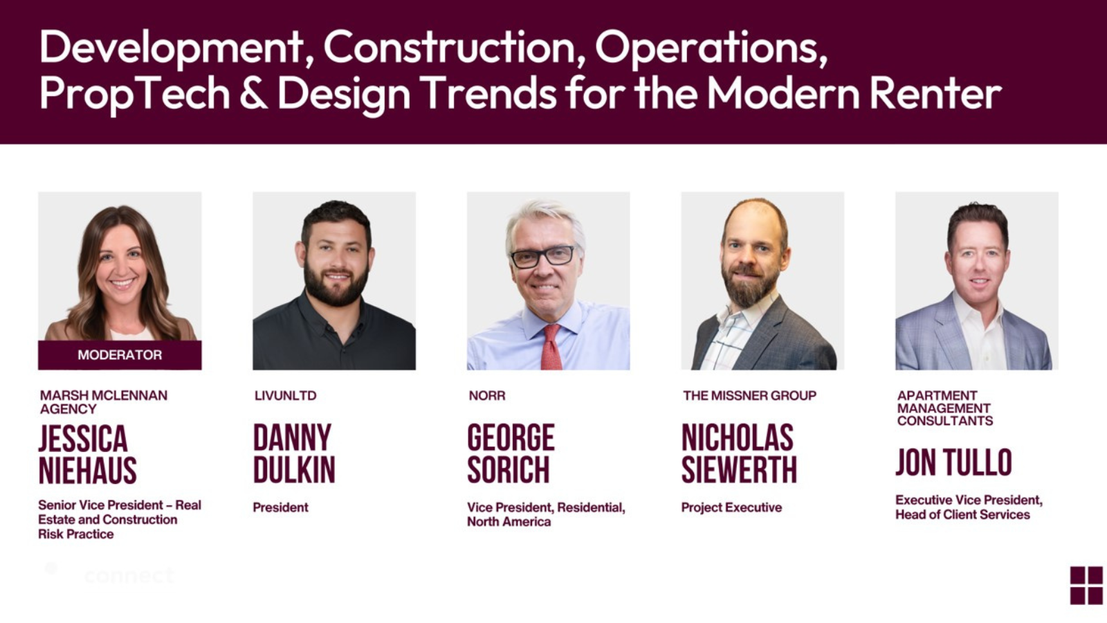 Connect Midwest MF Trends-Development-Construction-Operations