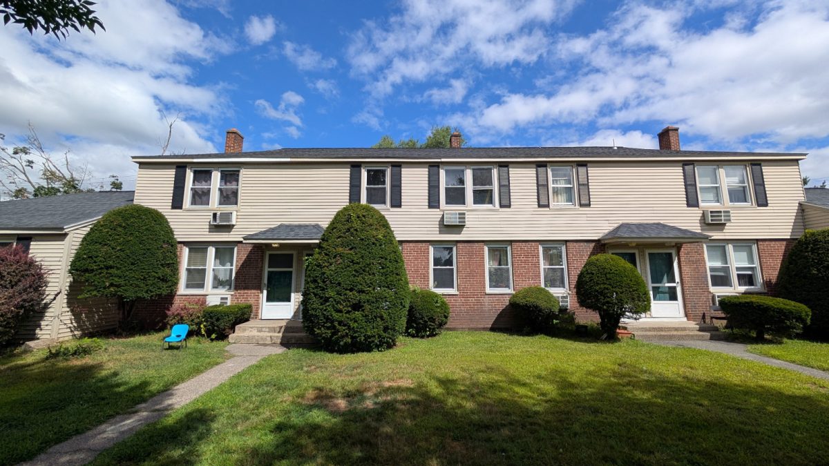Chicopee Village-Townhomes in Chicopee, MA. Image courtesy of The Architectural Team