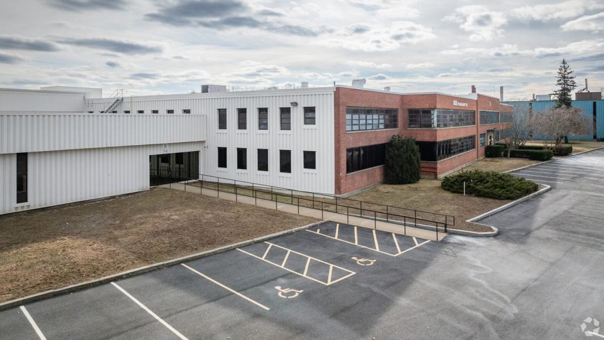 523 Pleasant St. in Attleboro, MA. Image courtesy of Colliers