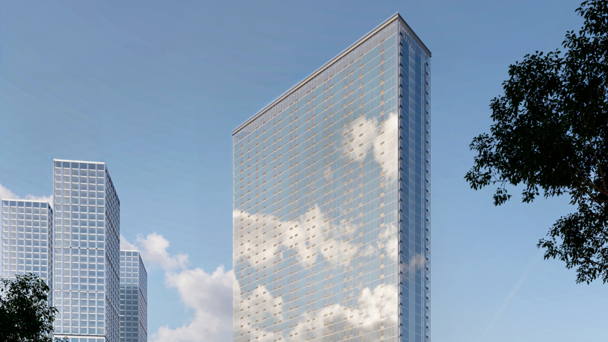Park Tower in Jersey City, NJ. Photo Credit: Namdar Group