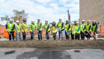NY 1920 Turnbull groundbreaking Bronx